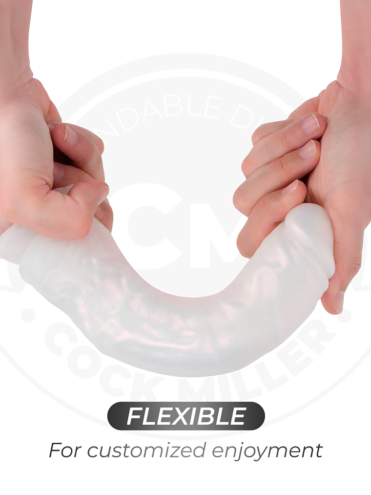 DILDO COM VENTOSA, LUZES E VIBRAÇÃO 1