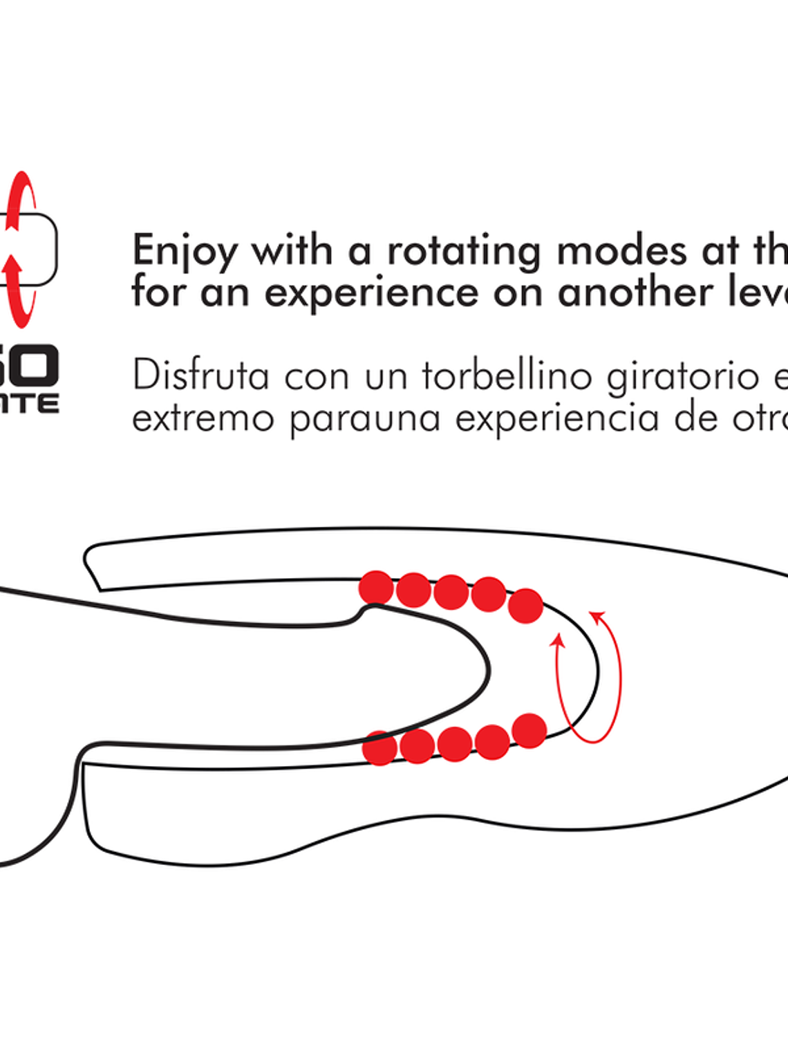 Masturbador de aquecimento e rotação 2