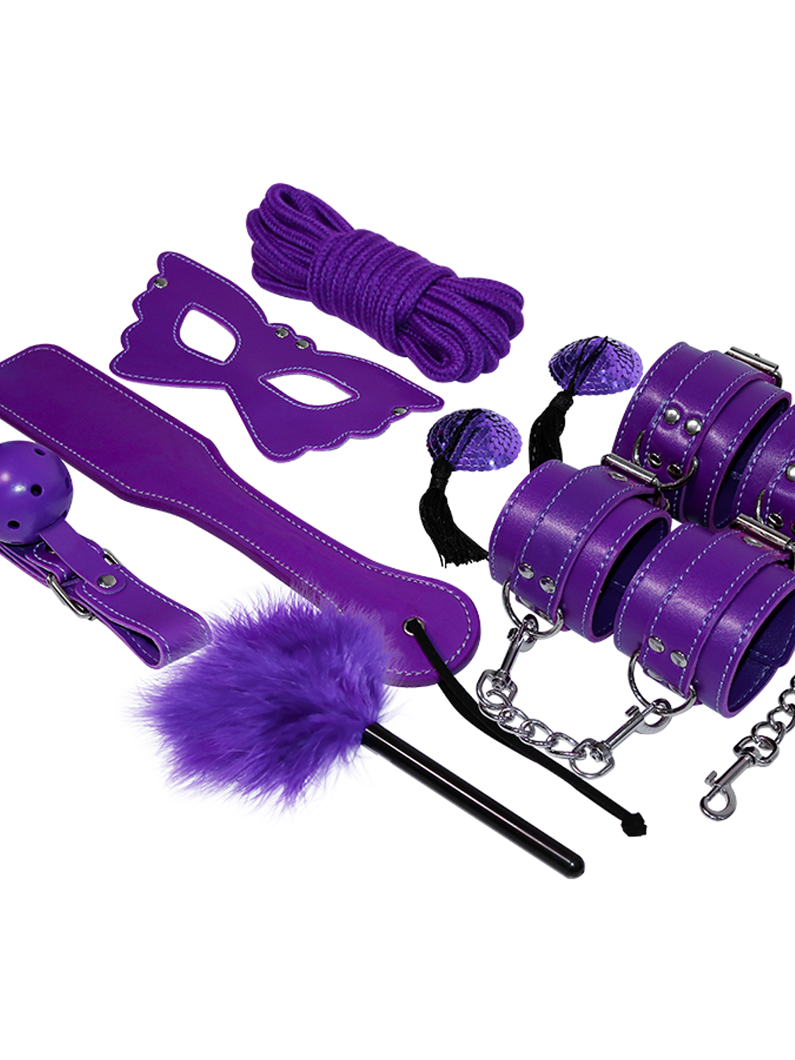  KIT BDSM FETICHE SÉRIE ROXA 1