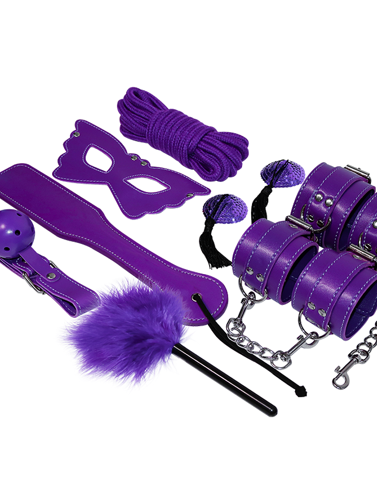  KIT BDSM FETICHE SÉRIE ROXA 1