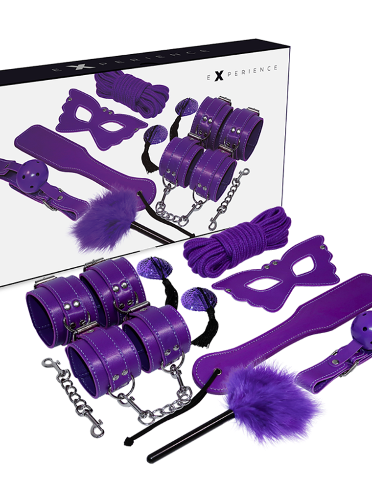  KIT BDSM FETICHE SÉRIE ROXA 2