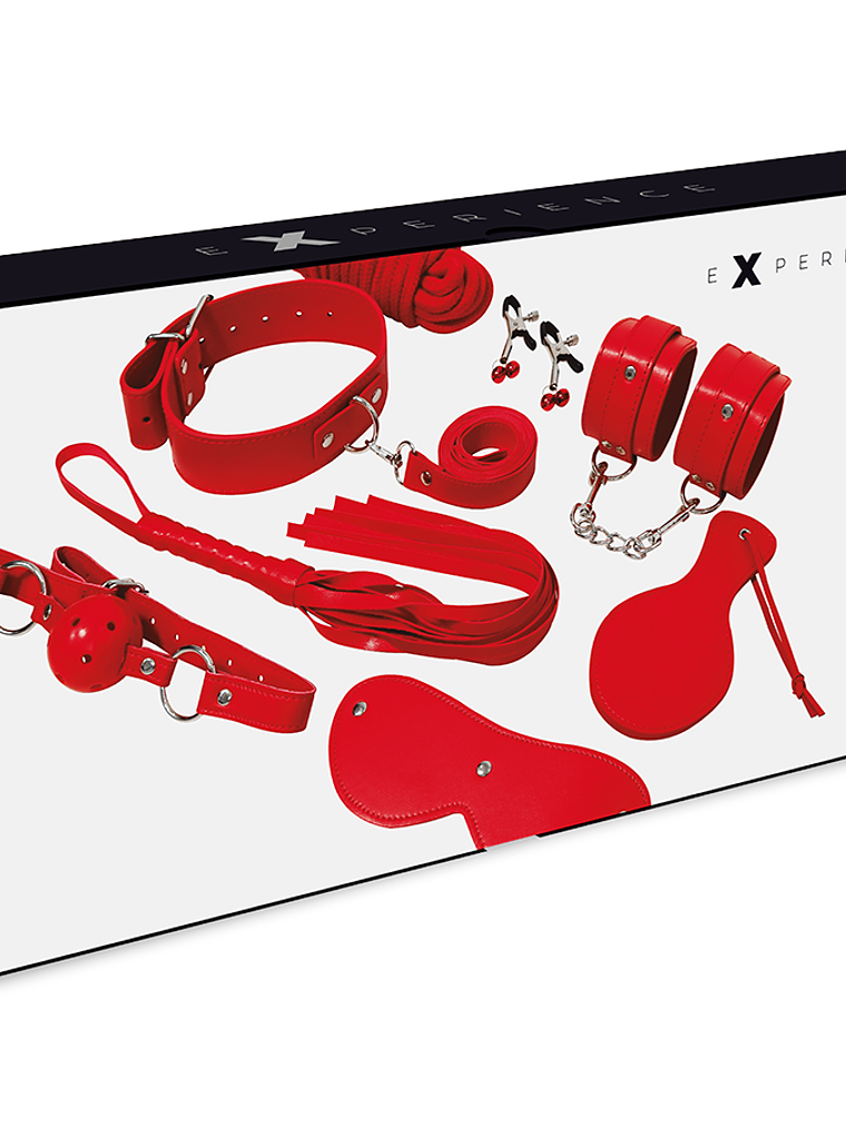  KIT BDSM FETISH SÉRIE VERMELHA 1