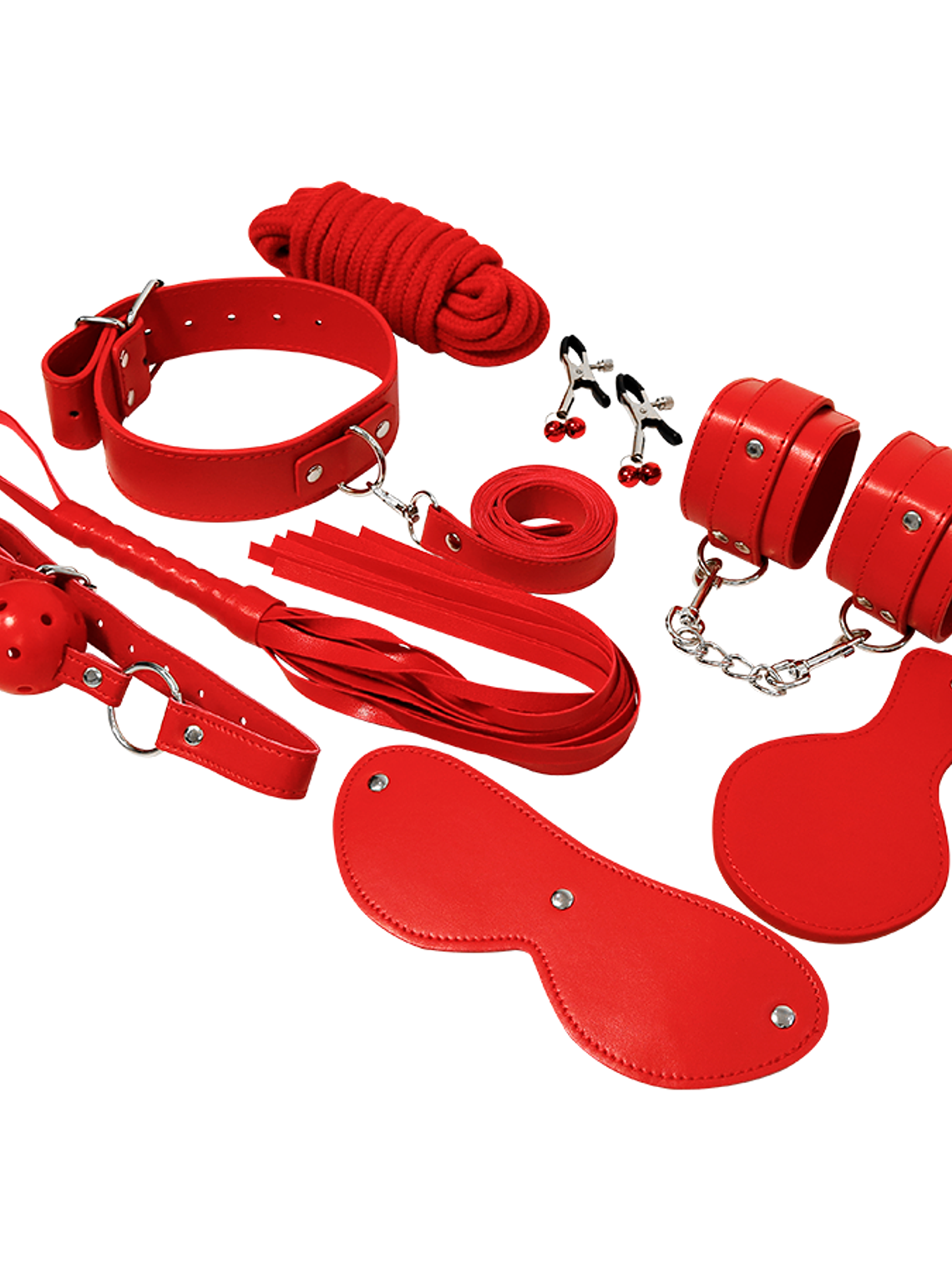 KIT BDSM FETISH SÉRIE VERMELHA 2