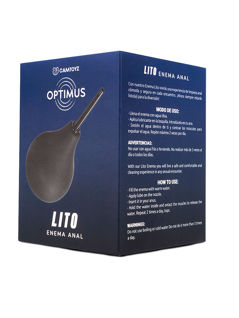 Enema Para limpieza Anal Lito Negro 3