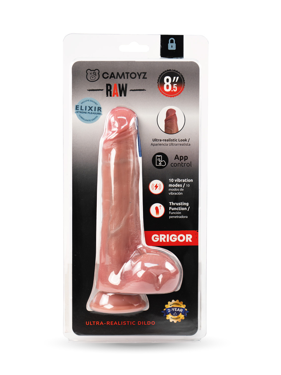 Dildo Ultrarealista Grigor Raw 5