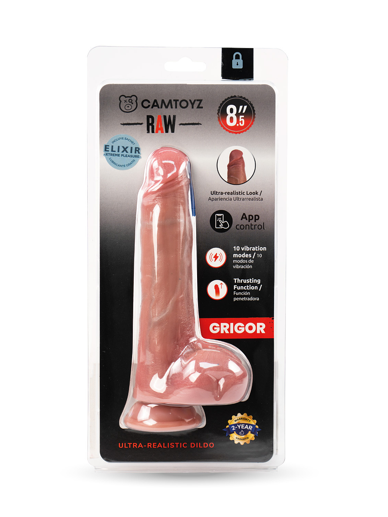 Dildo Ultrarealista Grigor Raw 5