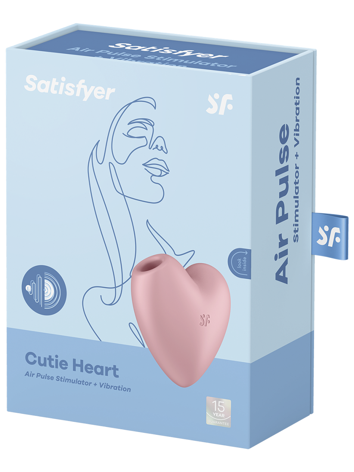 Satisfyer Cutie Heart Rosado 2