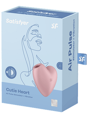 Satisfyer Cutie Heart Rosado
