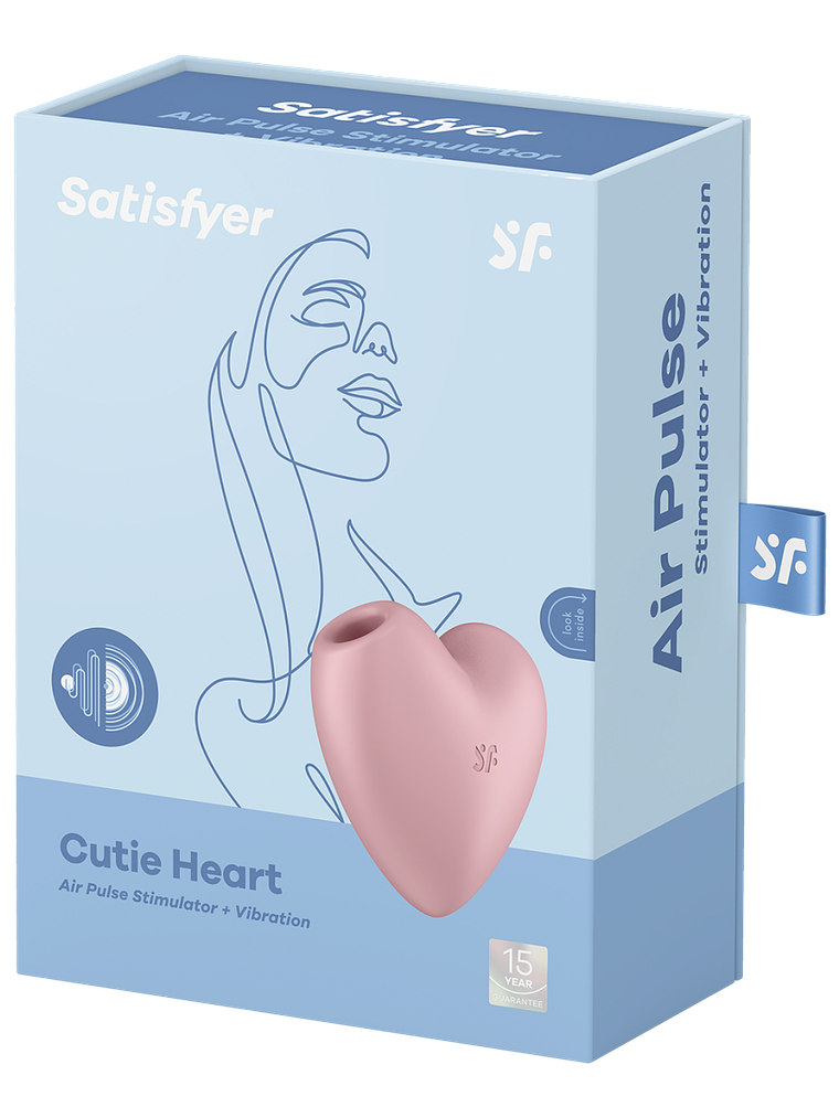 Satisfyer Cutie Heart Rosado 2