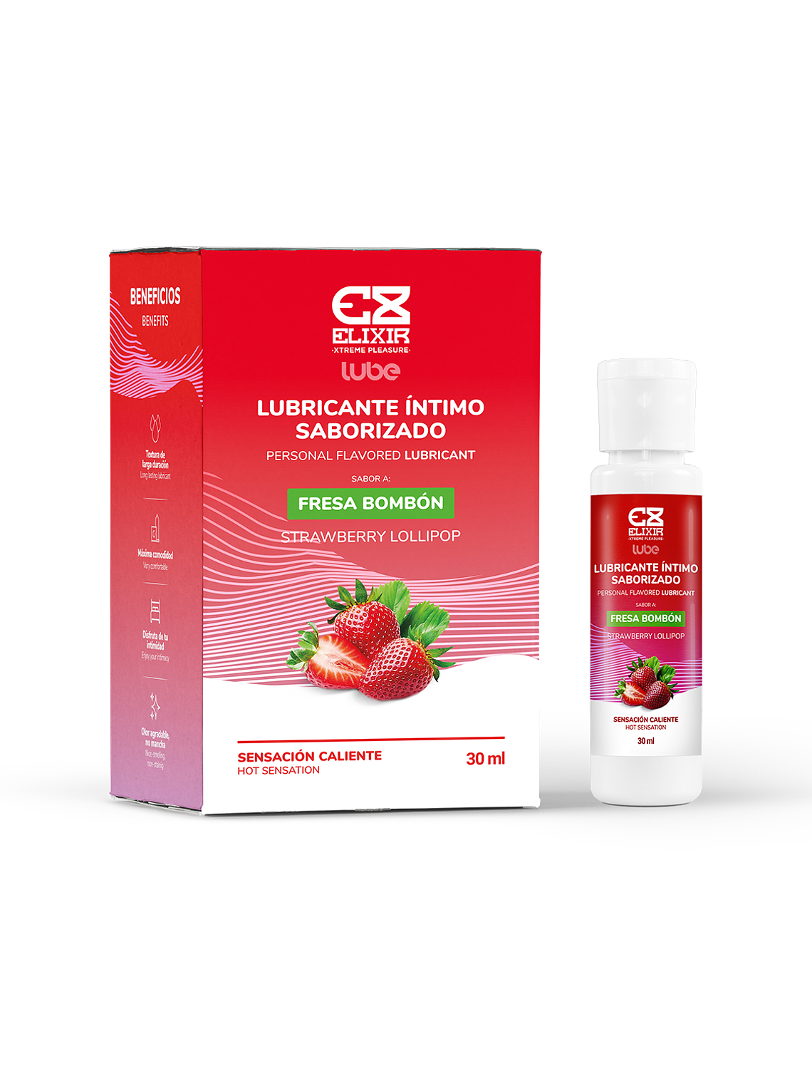 Lubricante Fresa Bombon Elixir 1