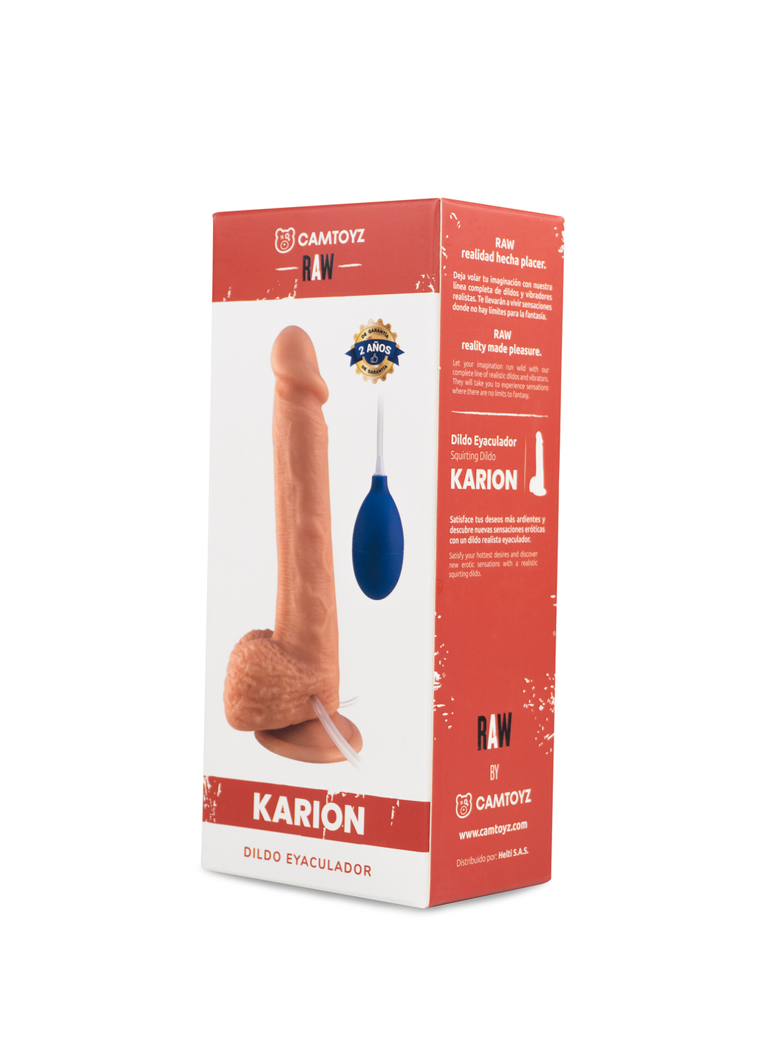 Dildo Realista Eyaculador Karion Raw 4