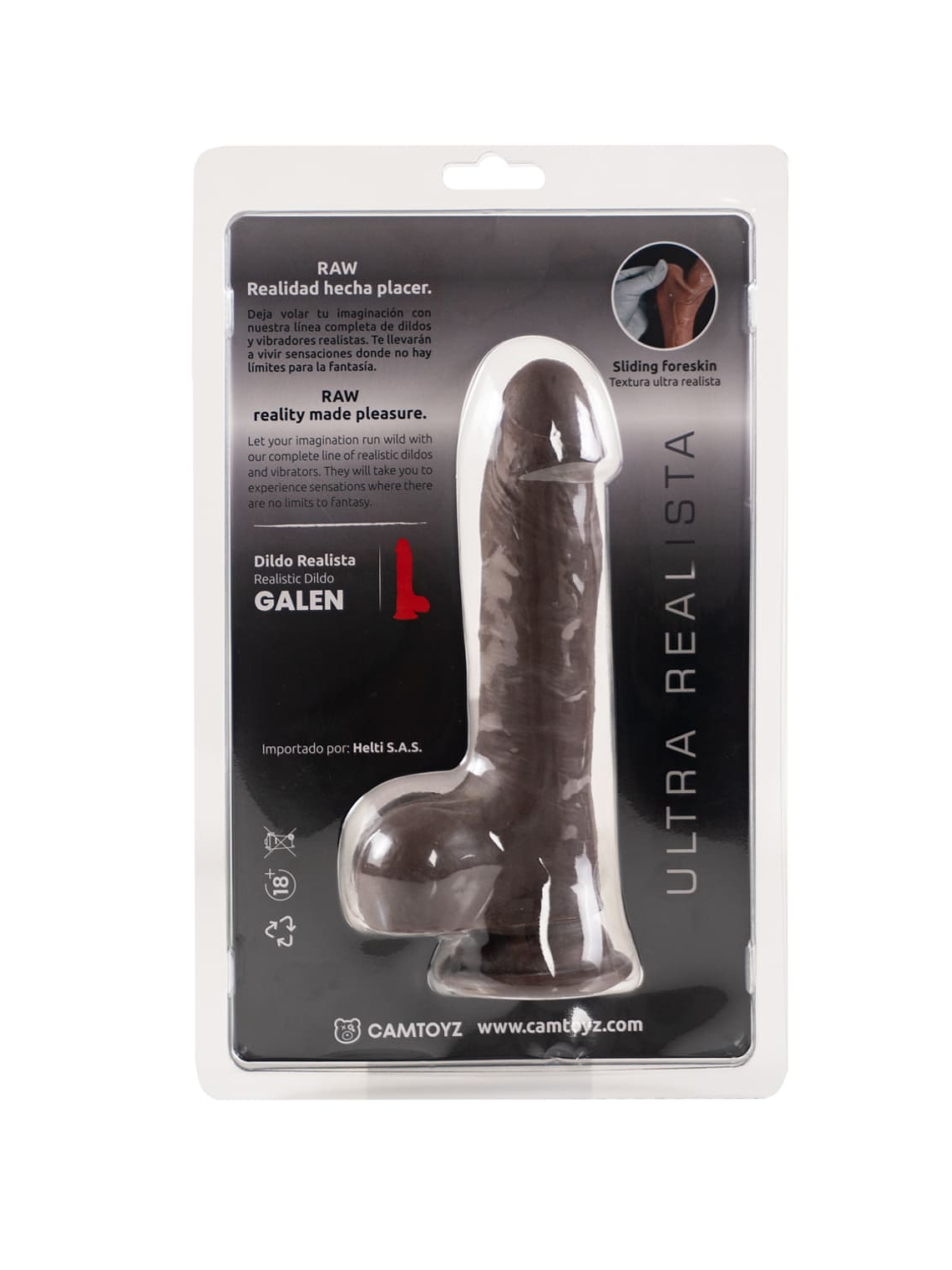 Dildo Ultra Realista Galen Cafe 5