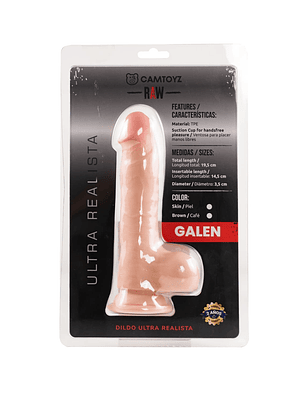 Dildo Ultra Realista Galen Piel