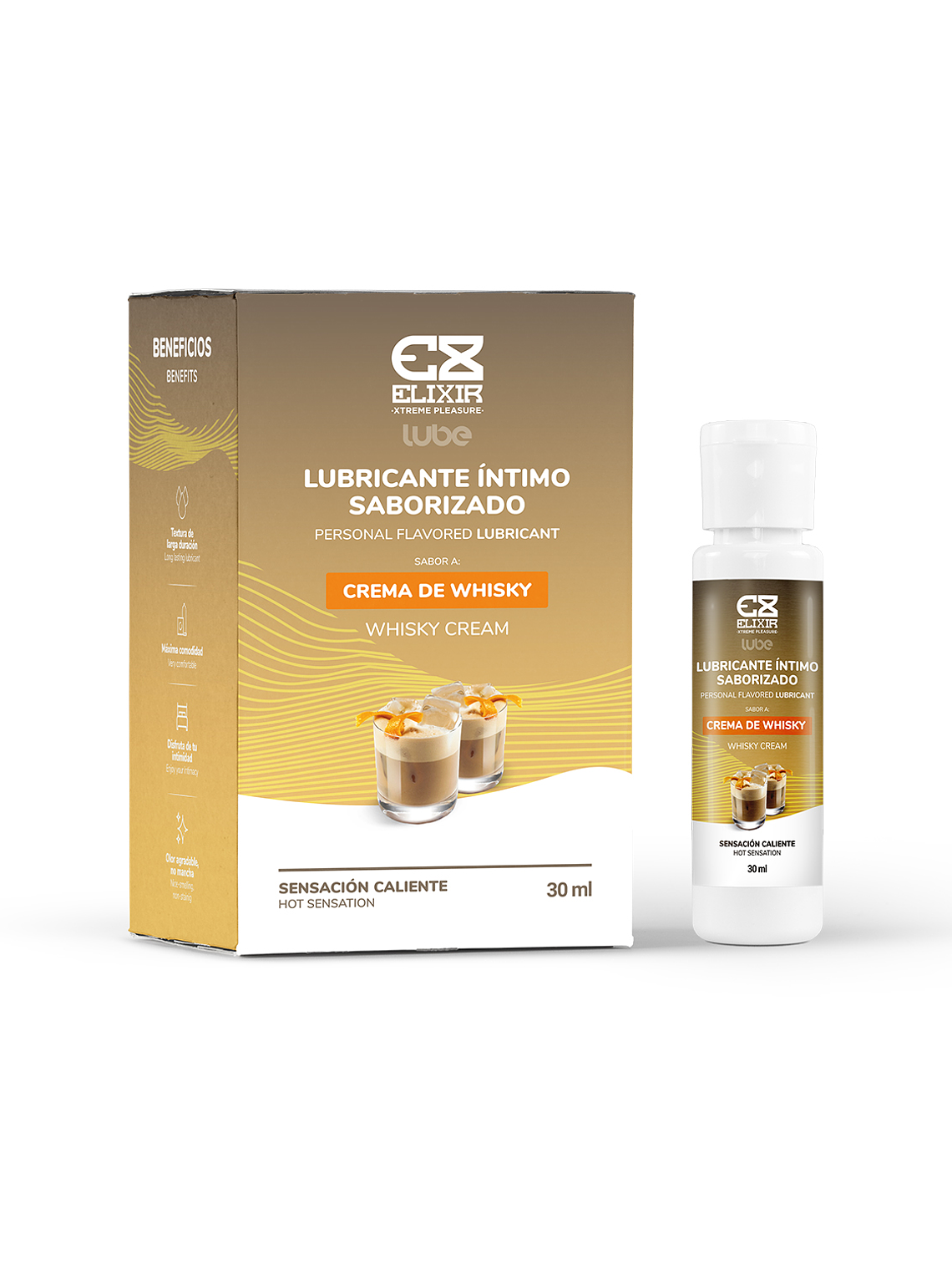 Lubricante Crema de Whisky Elixir 1