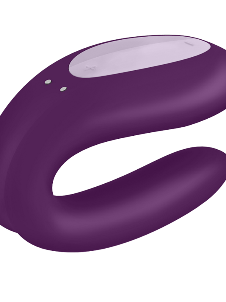 Satisfyer Double Joy Morado 4