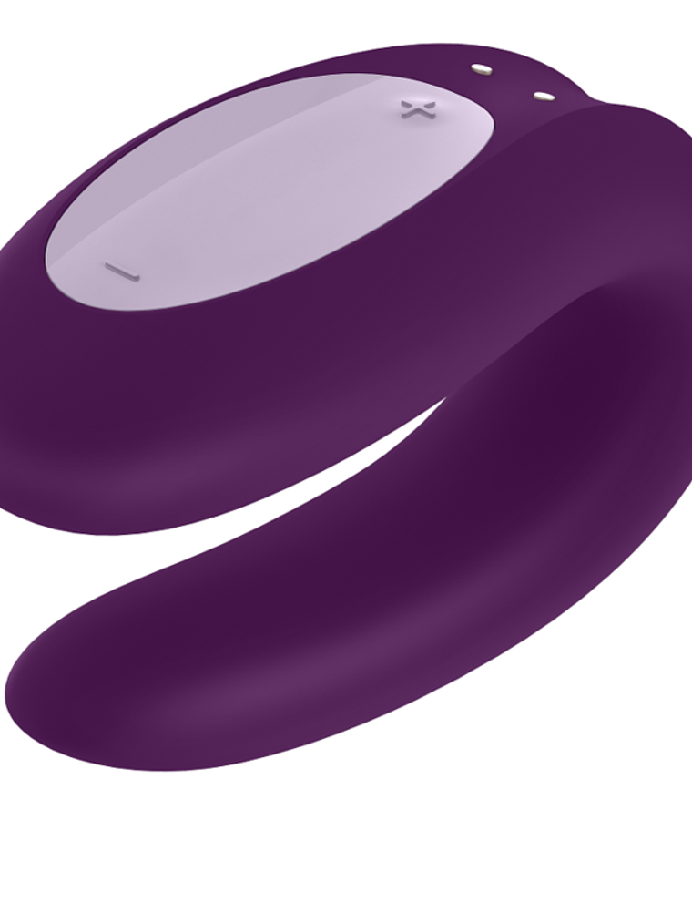Satisfyer Double Joy Morado 8