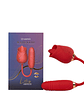 Vibrador con bala Lotus Rojo - Miniatura 1