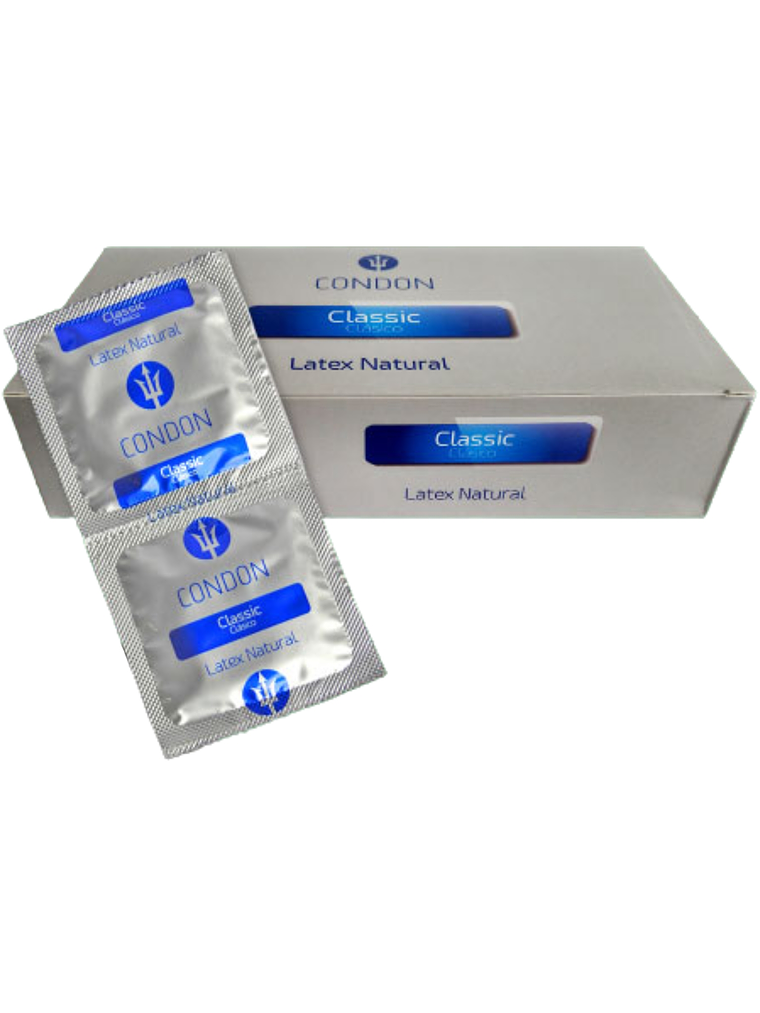 Condones Poseidon Lubricados x 4 unidades 1