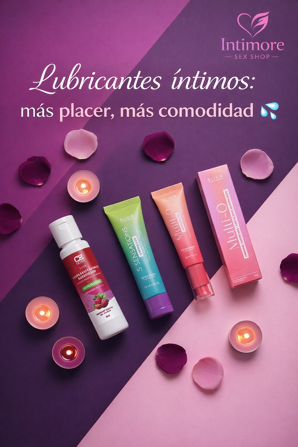 💦 Lubricantes íntimos: el secreto para una experiencia más placentera y segura