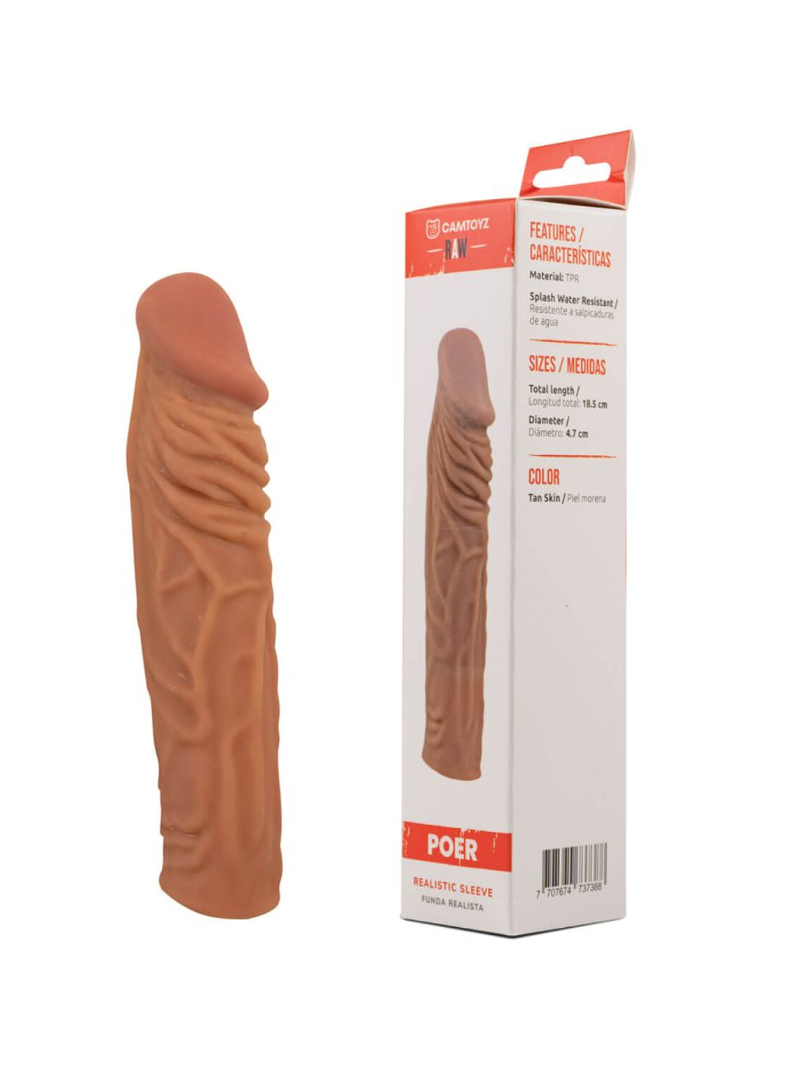 Funda para el Pene Poer Camtoyz  1