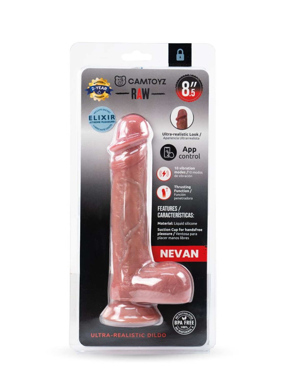 Dildo Ultrarealista Nevan Raw 2