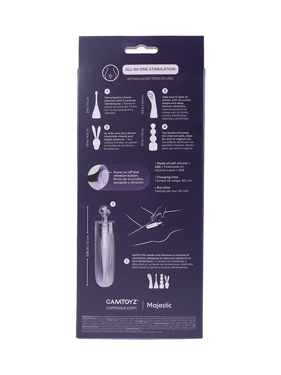 Fouria Bala Vibradora Camtoyz 10