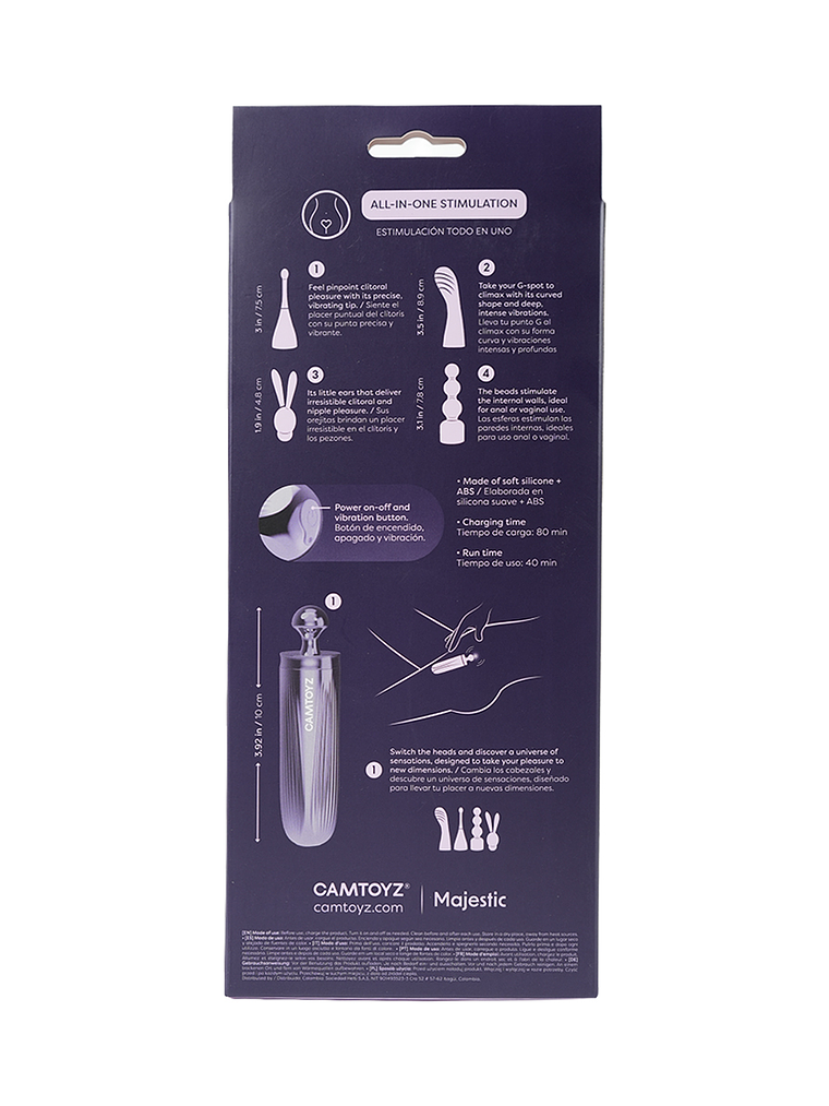 Fouria Bala Vibradora Camtoyz 10