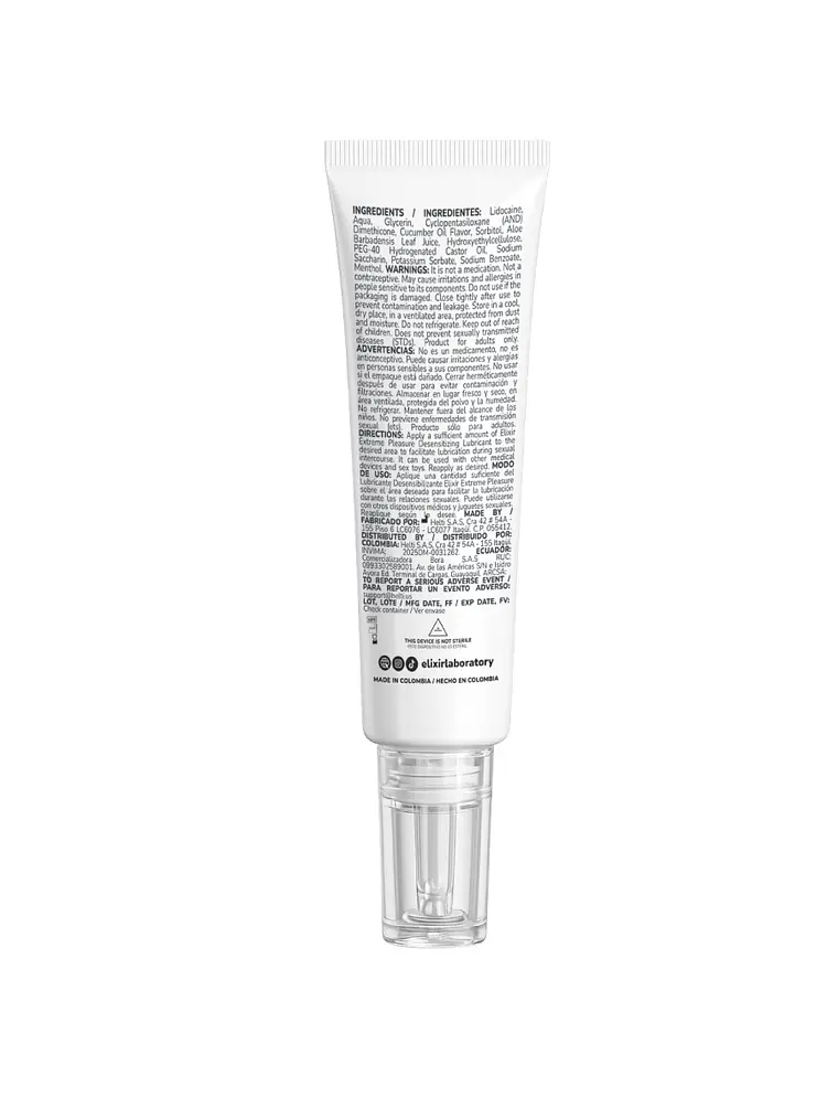 Elixir Anesty 30ml Lubricante íntimo Anal Desensibilizante 3