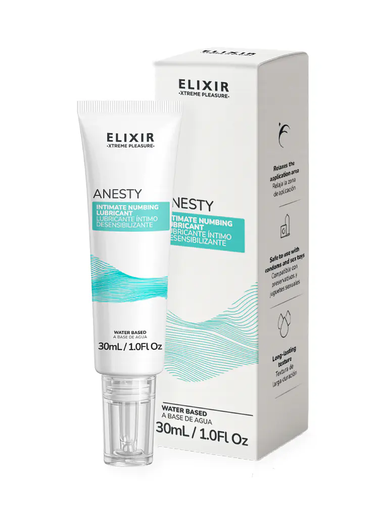 Elixir Anesty 30ml Lubricante íntimo Anal Desensibilizante 1
