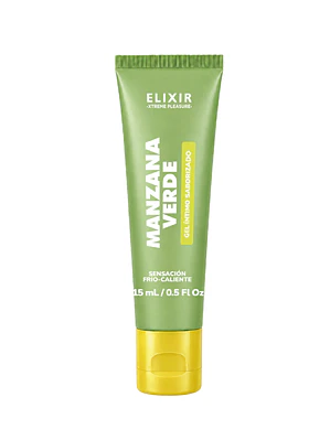 Gel Íntimo Saborizado Manzana Verde Elixir