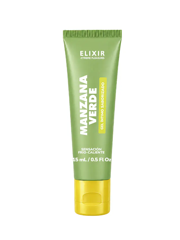 Gel Íntimo Saborizado Manzana Verde Elixir 1