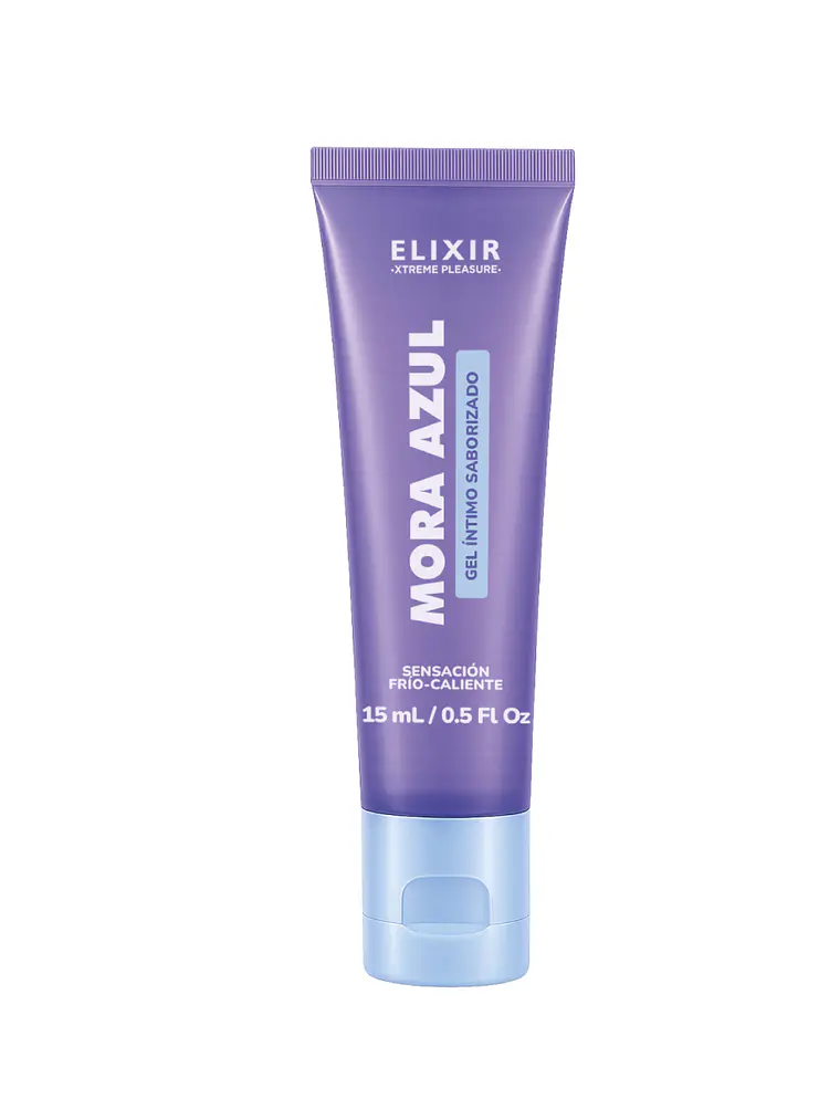 Gel Íntimo Saborizado Mora Azul Elixir 1