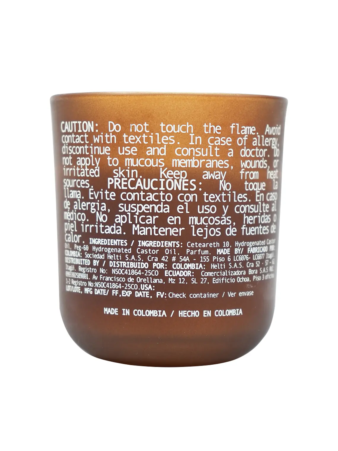 Vela Corporal para Masajes Elixir 3