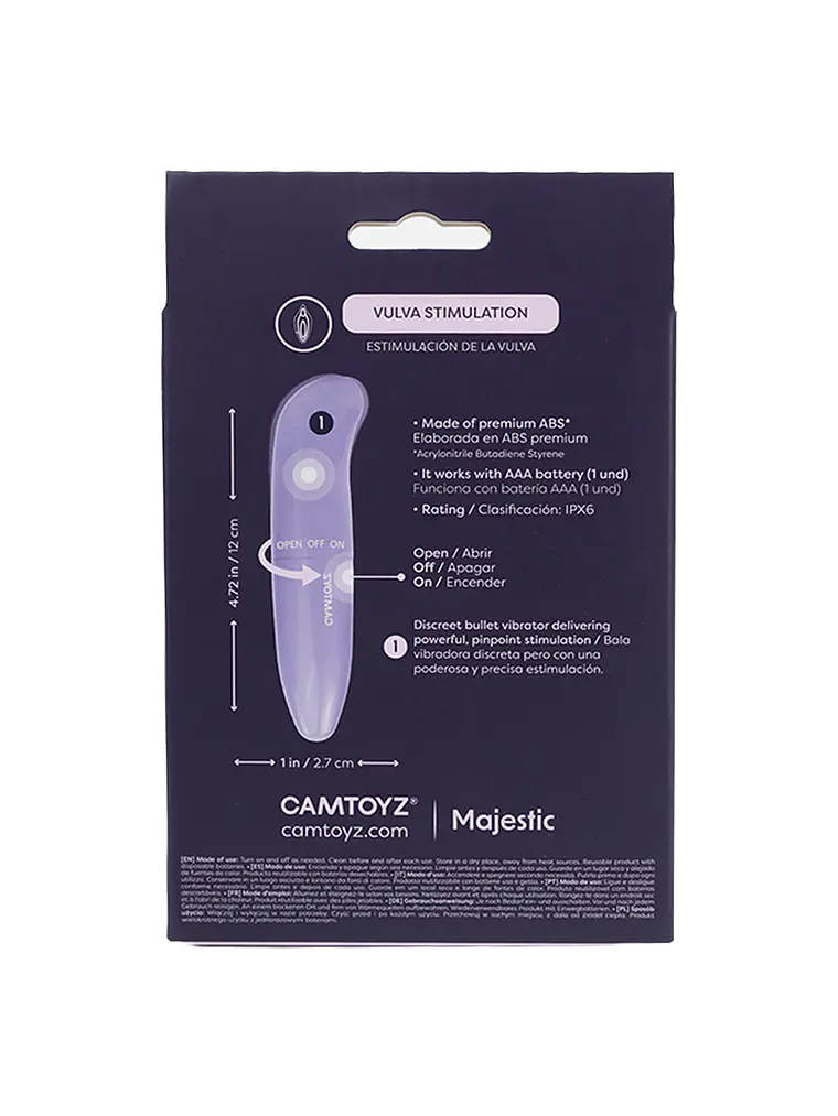 Mini Vibrador Rocco Camtoyz 7