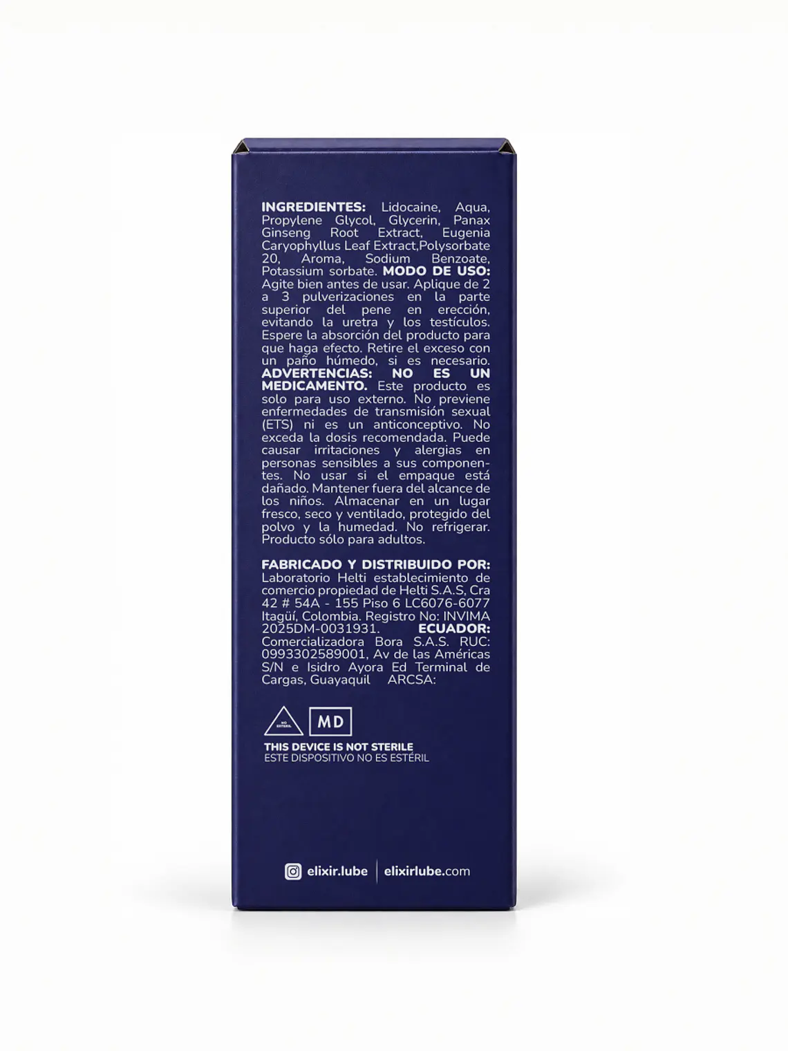 Retardante Masculino Durapro Elixir 3