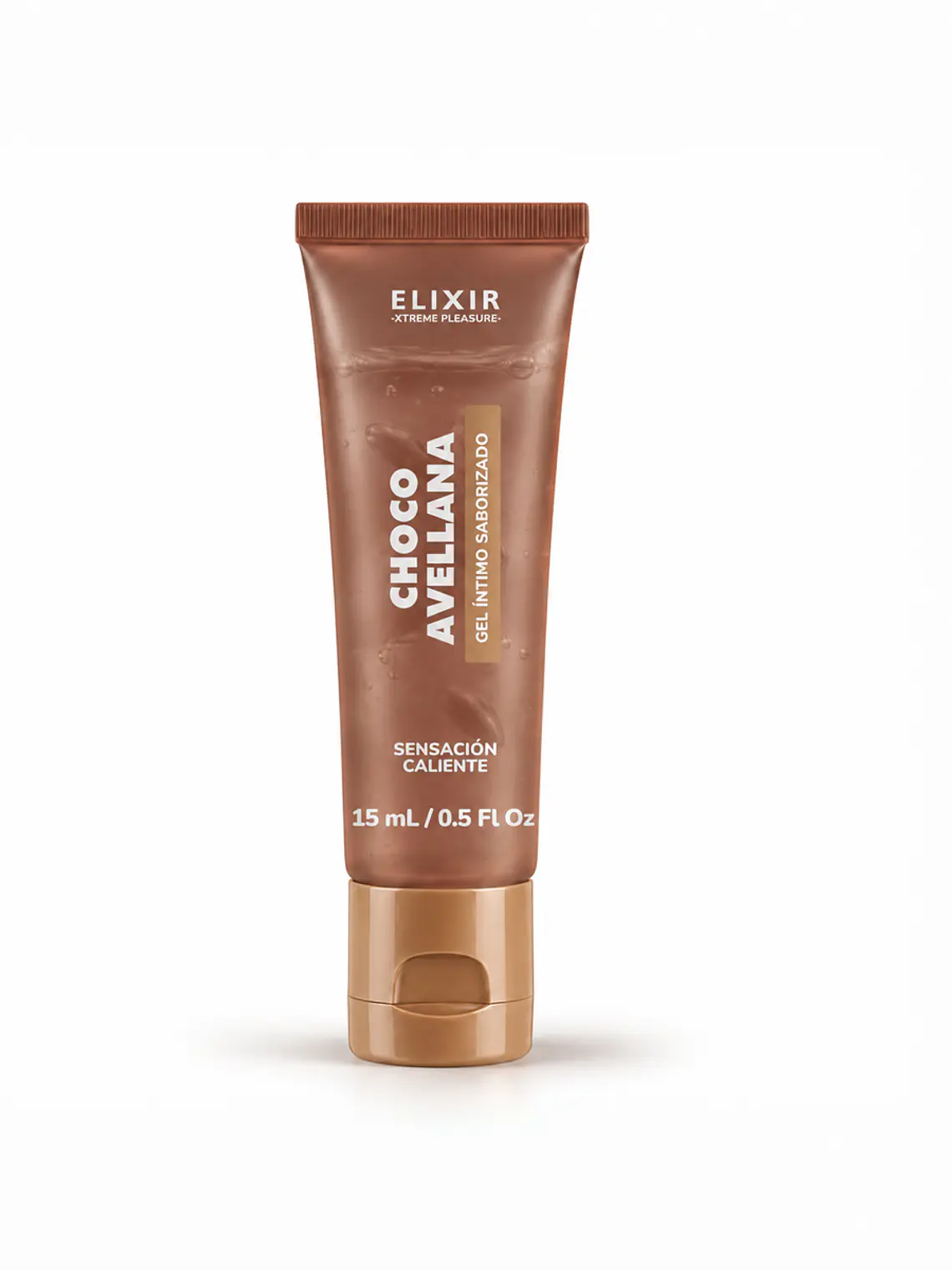Gel Íntimo Saborizado Choco Avellana Elixir - 15 ML 1