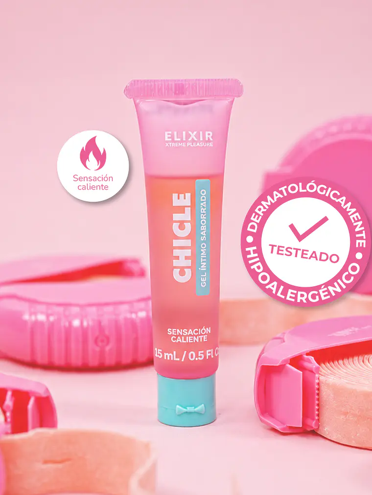 Lubricante Saborizado Chicle Elixir - 15 ML 2