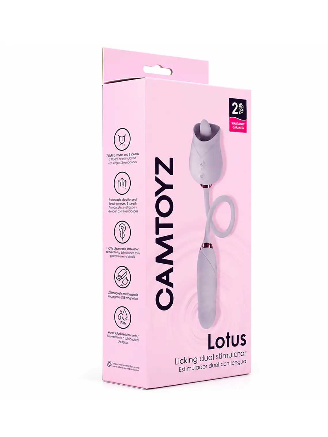Vibrador con Bala Lotus Camtoyz 3