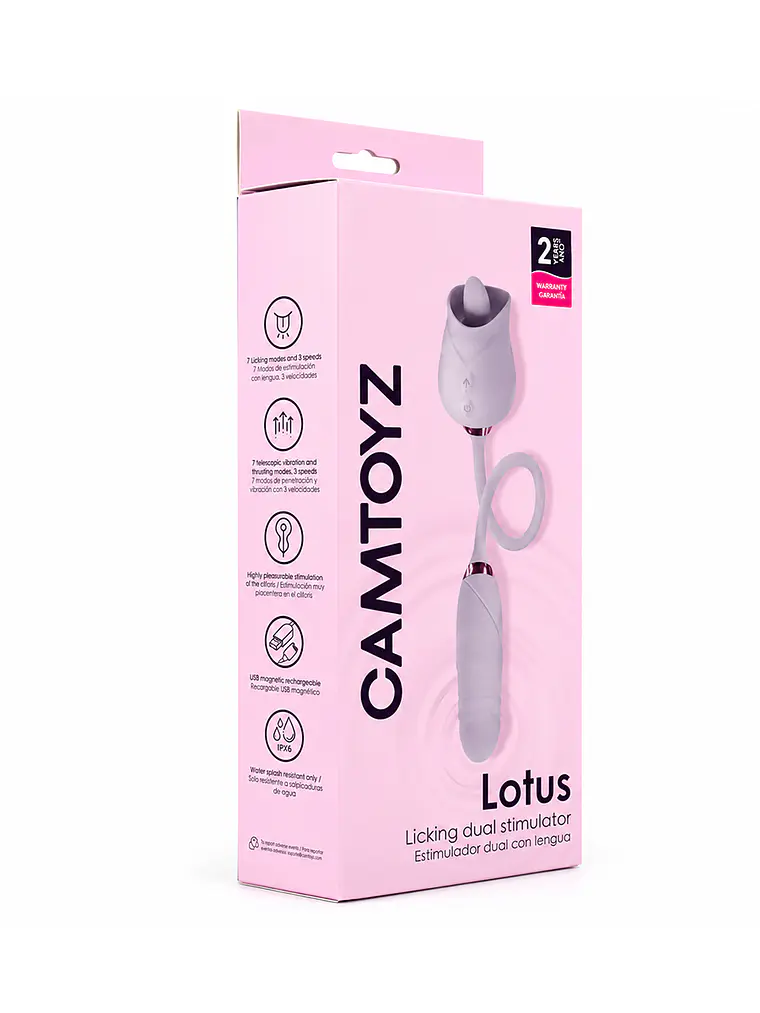 Vibrador con Bala Lotus Camtoyz 3