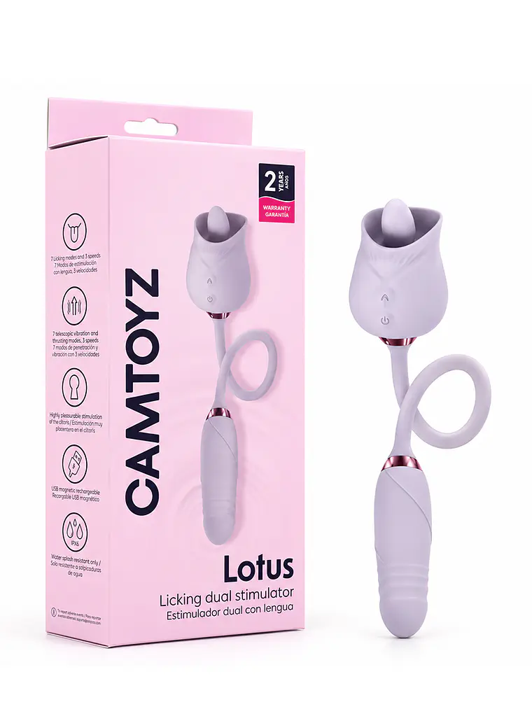 Vibrador con Bala Lotus Camtoyz 1