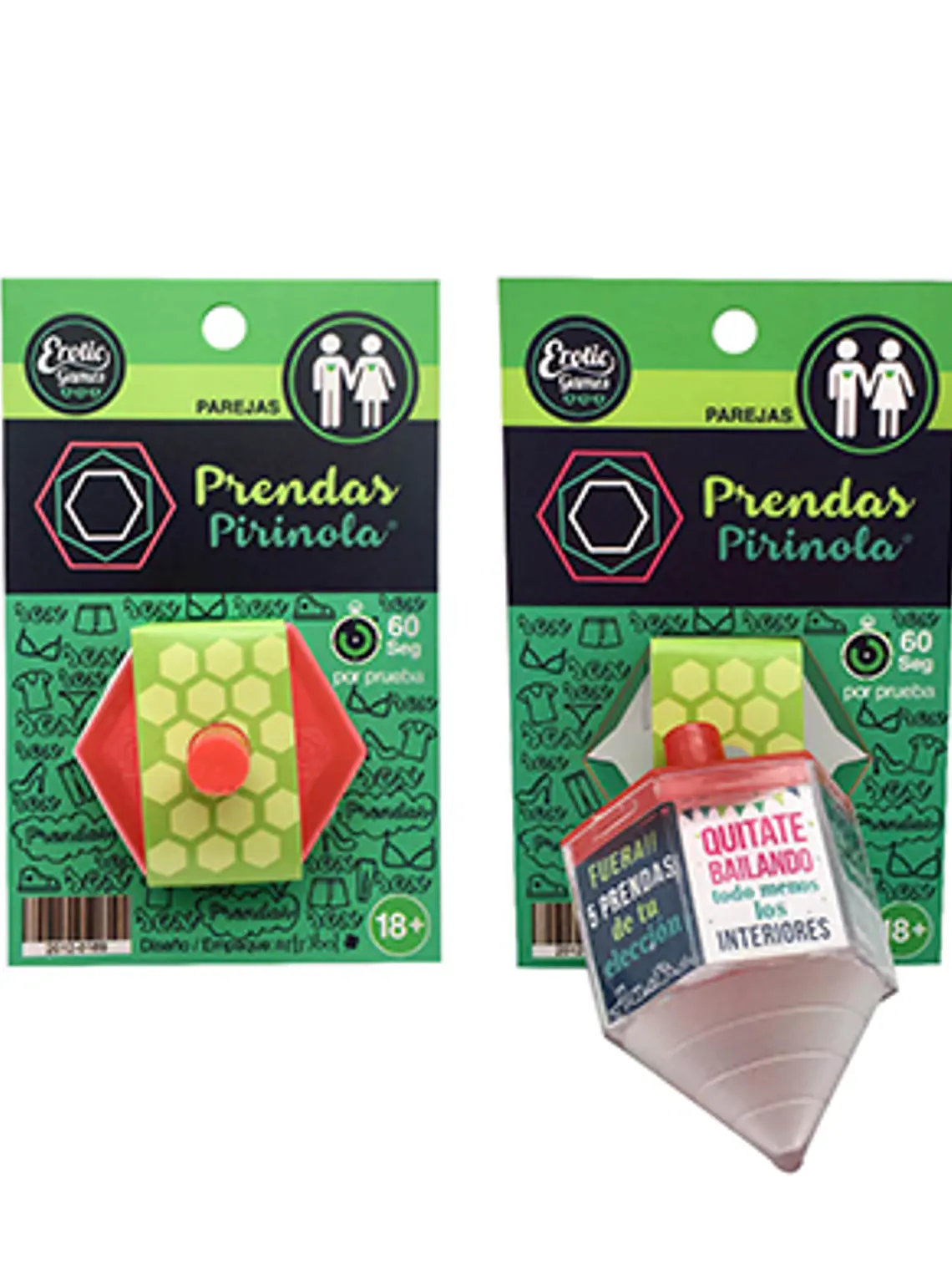 Juego Pirinola Heterosexual Mixta 1