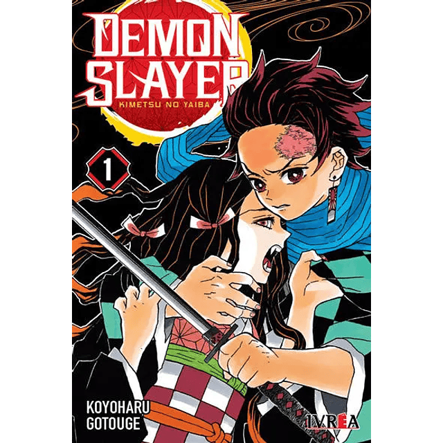 Manga Demon Slayer (Kimetsu no Yaiba) Vol. 01