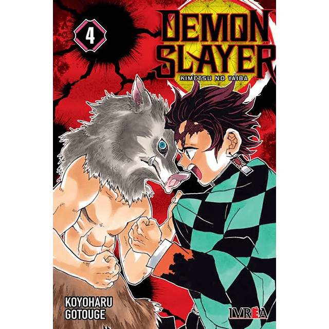 Manga Demon Slayer (Kimetsu no Yaiba) Vol. 04