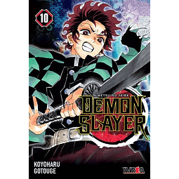 Manga Demon Slayer (Kimetsu no Yaiba) Vol. 10