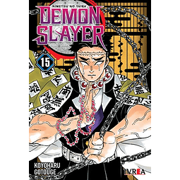 Manga Demon Slayer (Kimetsu no Yaiba) Vol. 15