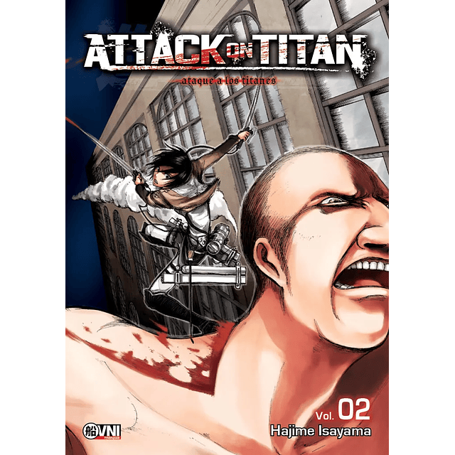 Manga Attack on Titan (Shingeki no Kyojin) Vol. 02