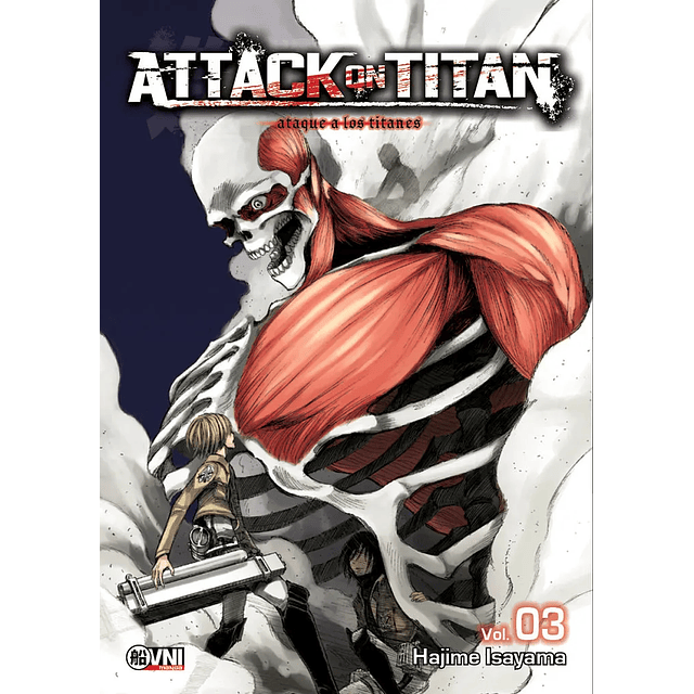 Manga Attack on Titan (Shingeki no Kyojin) Vol. 03