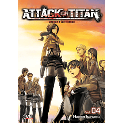 Manga Attack on Titan (Shingeki no Kyojin) Vol. 04