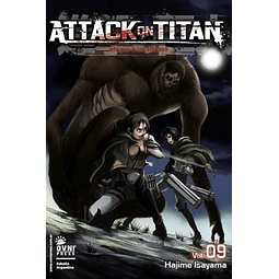 Manga Attack on Titan (Shingeki no Kyojin) Vol. 09
