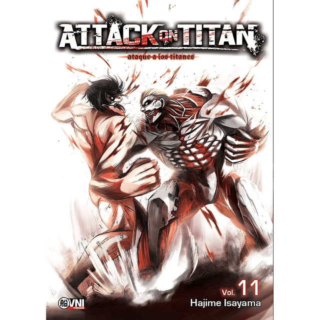 Manga Attack on Titan (Shingeki no Kyojin) Vol. 11
